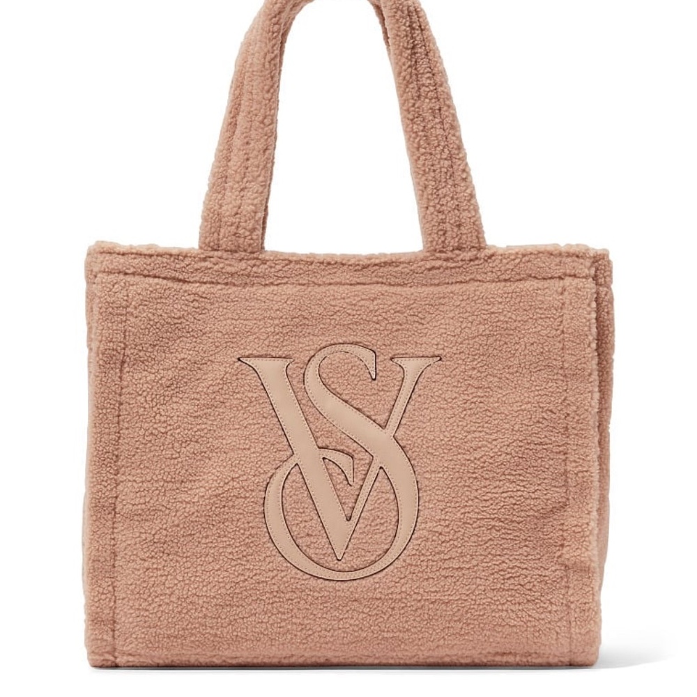 Victoria’s Secret Plush Fleece Tote NWT